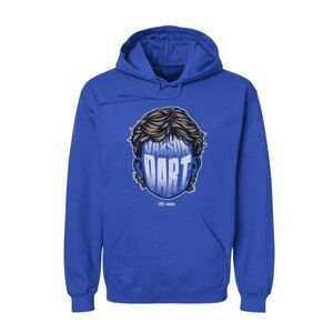 NWT Jaxson Dart New York Giants NFL Blue Hoodie Size 2XL